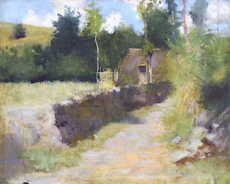June, Connecticut by Julian Alden Weir,A3(16x12")Poster
