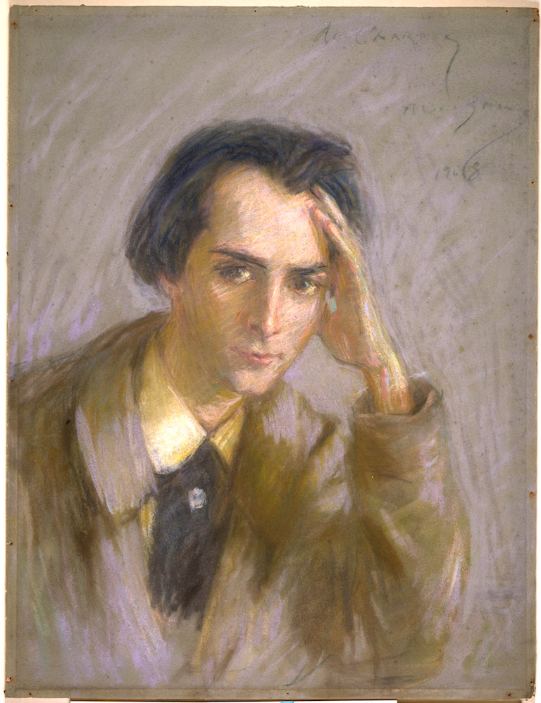 Jose De Charmoy, vintage artwork by Alice Pike Barney, 12x8" (A4) Poster