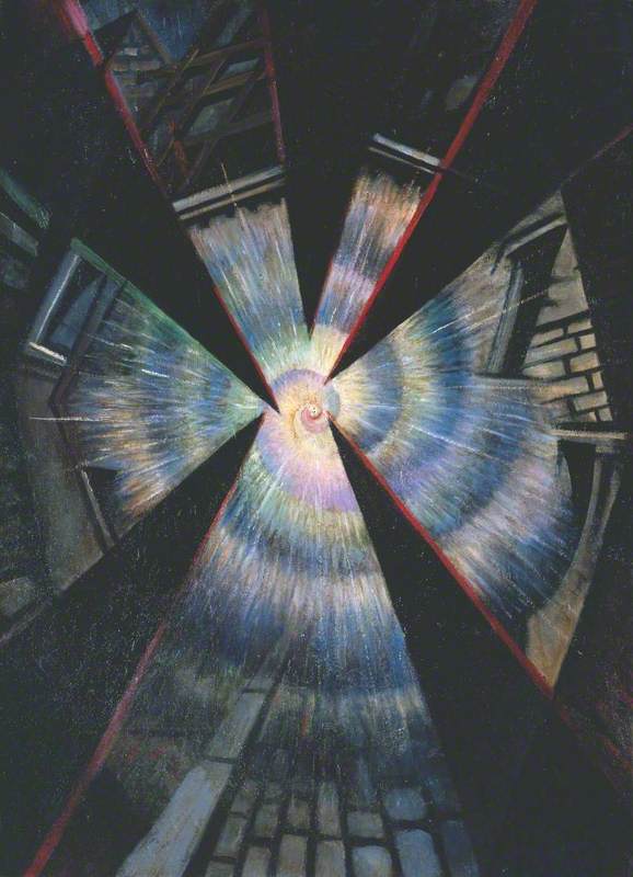 Bursting Shell by Christopher Nevinson,16x12(A3) Poster
