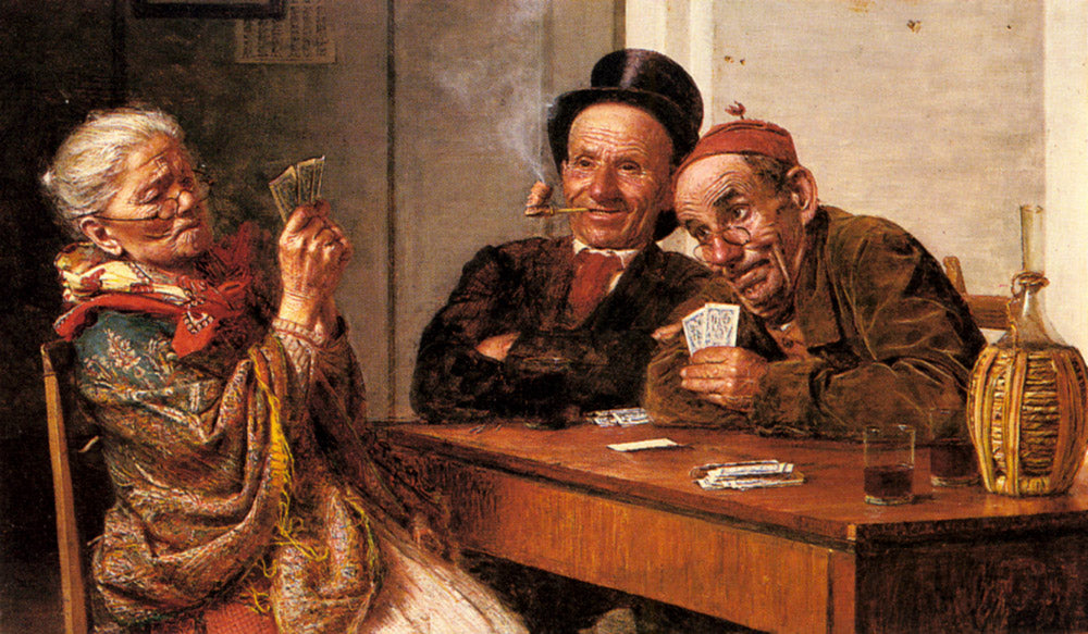 The Player's Choice by Gaetano Bellei,A3(16x12")Poster