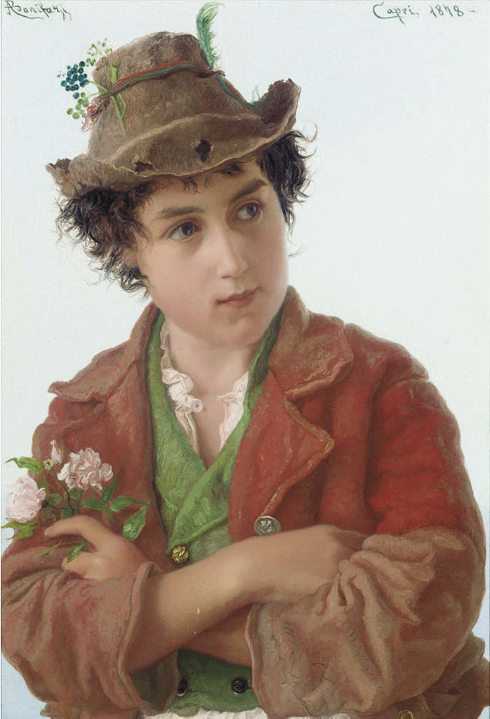 A Young Boy by Adriano Bonifazi,A3(16x12")Poster