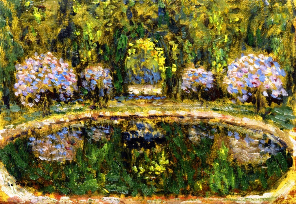 Bassin de Trianon by Henri Le Sidaner,A3(16x12")Poster