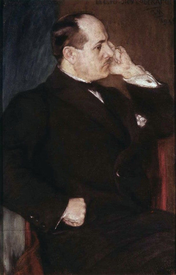 Portrait of Stanislav Zhukovsky by Sergei Malyutin,A3(16x12")Poster