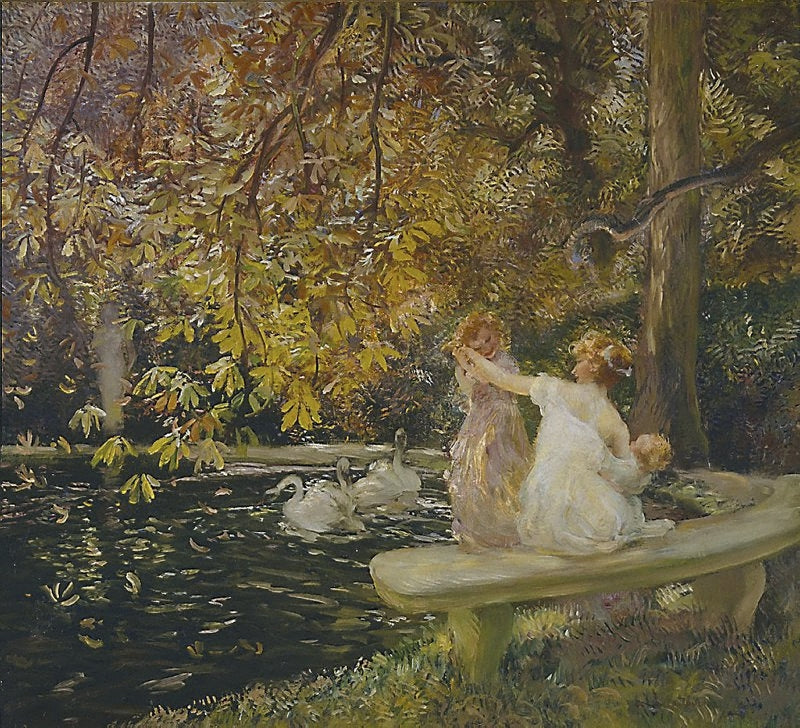 The Kiss of the Sun by Gaston La Touche,A3(16x12")Poster