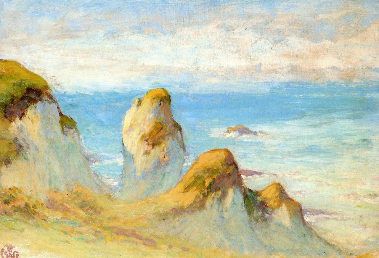 Cliffs at Etretat by Claude-Emil Schuffenecker,A3(16x12")Poster