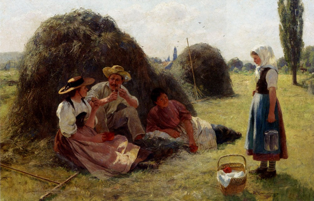 Afternoon rest by Hans Bachmann,A3(16x12")Poster