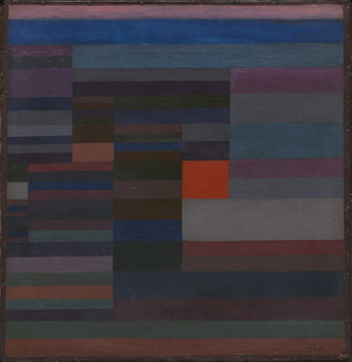 Fire in the Evening by Paul Klee,16x12(A3) Poster