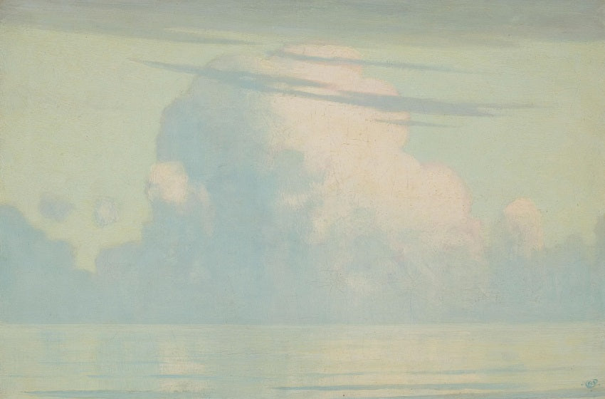 Clouds and Water by Hermann Dudley Murphy,A3(16x12")Poster