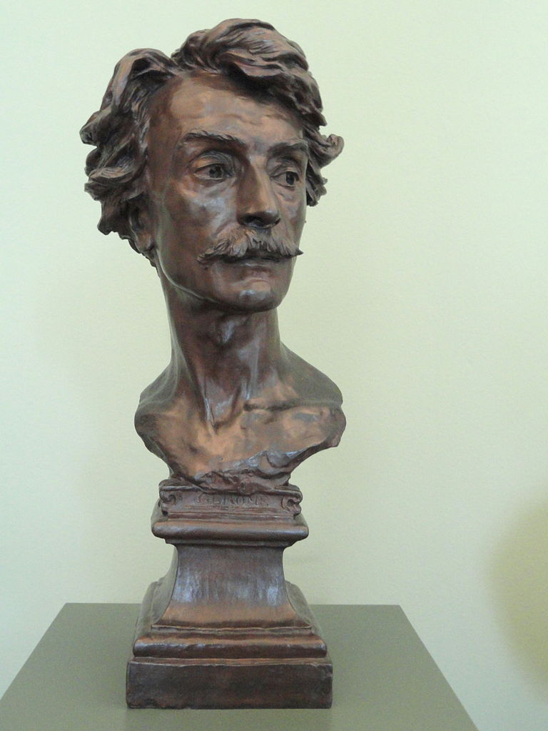 Jean-Leon Gerôme, vintage artwork by Jean-Baptiste Carpeaux, 12x8" (A4) Poster