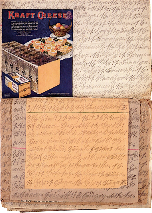 Kraft Cheese by Adolf Wolfli,A3(16x12")Poster
