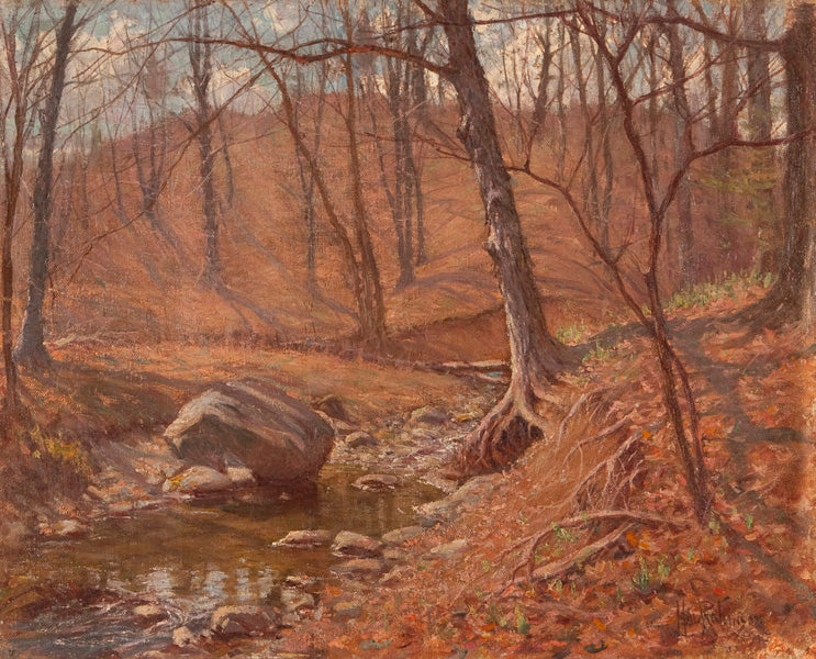 Autumn Stream by Hal Robinson,16x12(A3) Poster