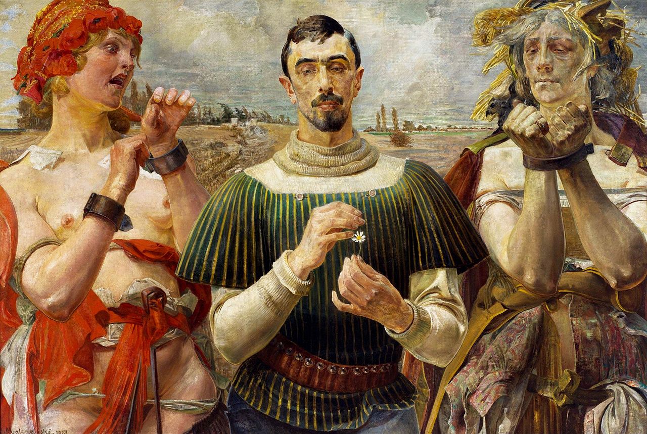Polish Hamlet by Jacek Malczewski,A3(16x12")Poster