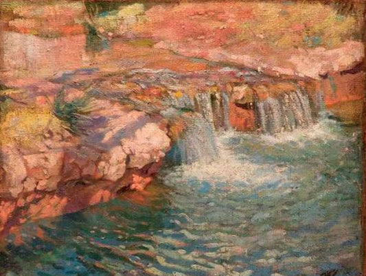 Marina, vintage artwork by Francisco Gimeno y Arasa, 12x8" (A4) Poster