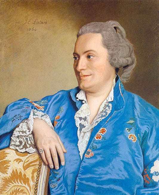 Isaac Louis de Thellusson, vintage artwork by Jean-Étienne Liotard, 12x8" (A4) Poster