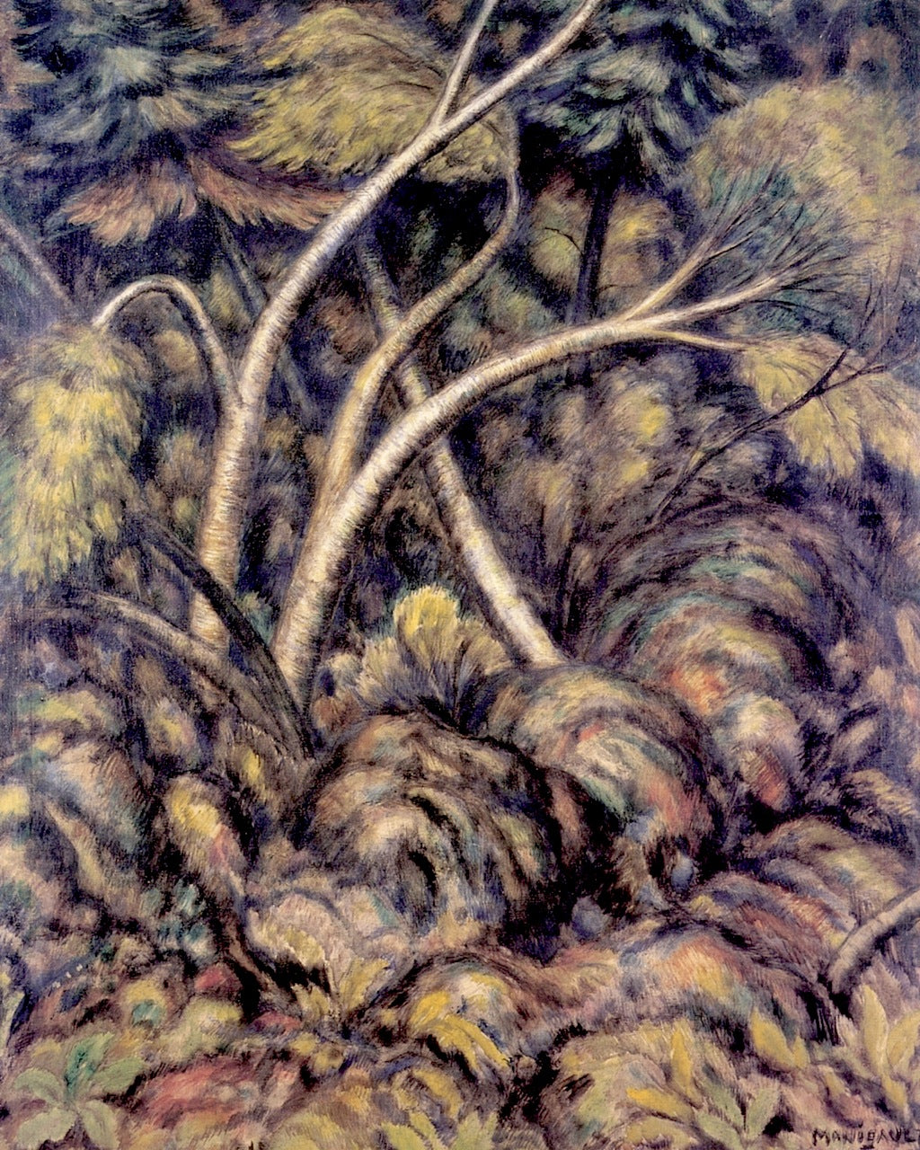 Tree Rhythms by Middleton Manigault,16x12(A3) Poster