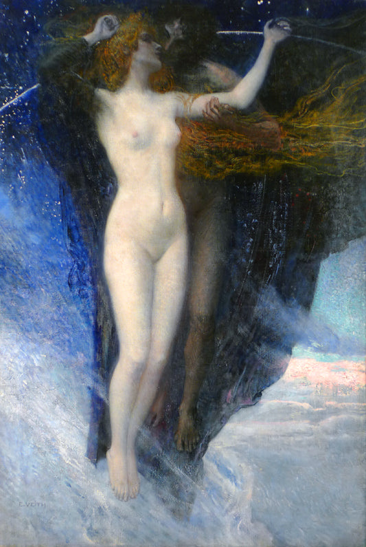 A Retrieval, vintage artwork by Eduard Veith, 12x8" (A4) Poster