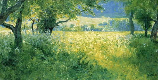 July Afternoon, vintage artwork by Guy Orlando Rose, 12x8" (A4) Poster