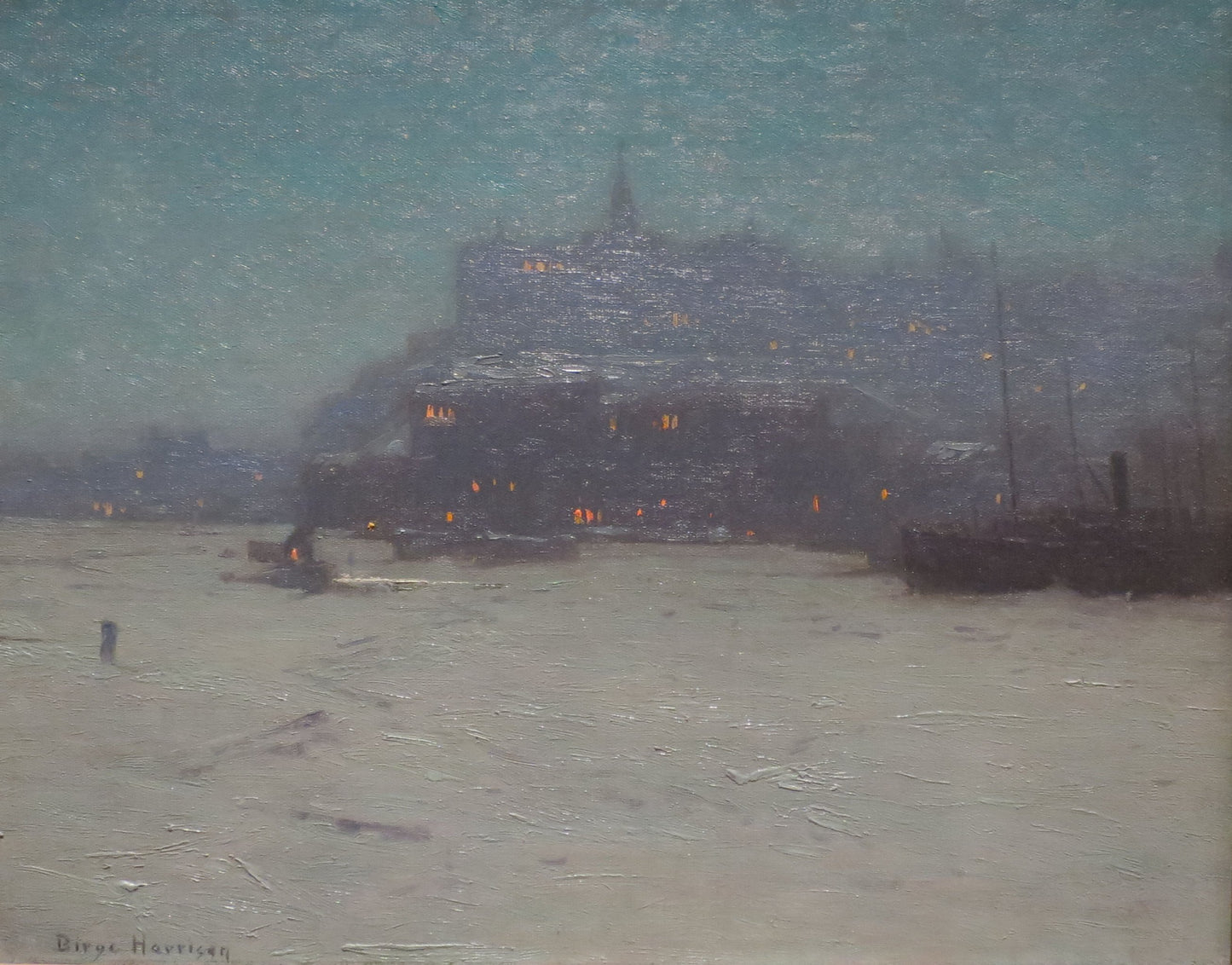 Quebec from the Harbor by Lowell Birge Harrison,A3(16x12")Poster