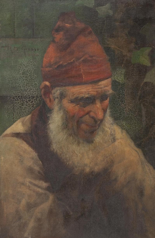 An Old Salt, vintage artwork by Robert McGregor, 12x8" (A4) Poster