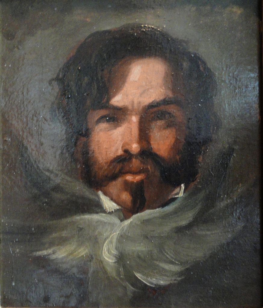 Portrait of Fredrik Cygnaeus, vintage artwork by Robert Wilhelm Ekman, A3 (16x12") Poster Print
