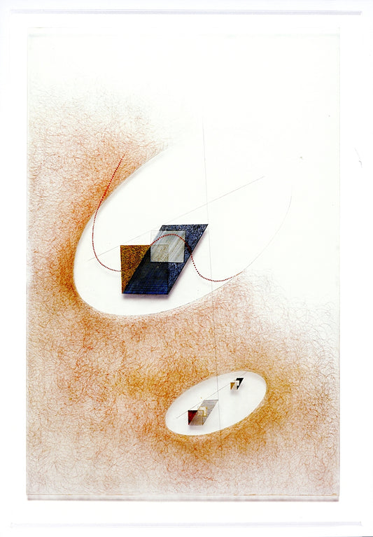CH P. Space Modulator, vintage artwork by László Moholy-Nagy, 12x8" (A4) Poster