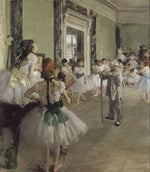 The Ballet Class, vintage artwork by Edgar Degas, 12x8" (A4) Poster