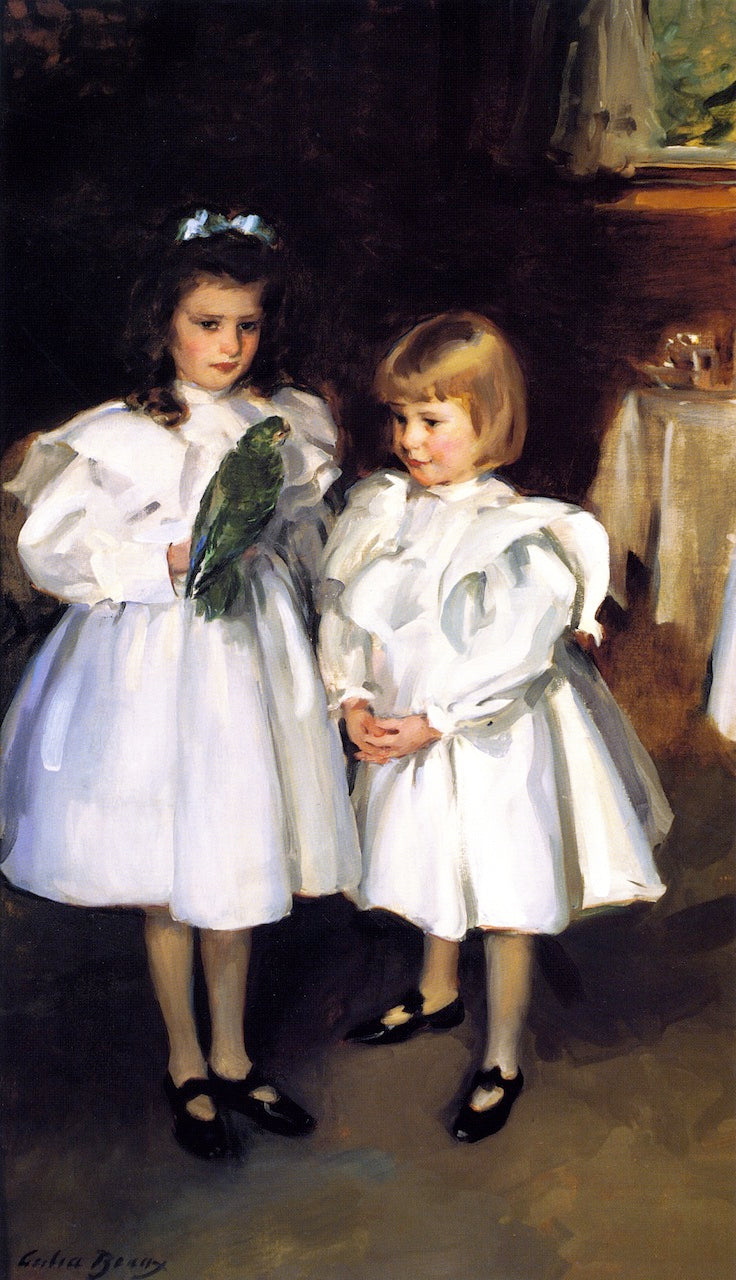 Gertrude and Elizabeth Henry by Cecilia Beaux,A3(16x12")Poster
