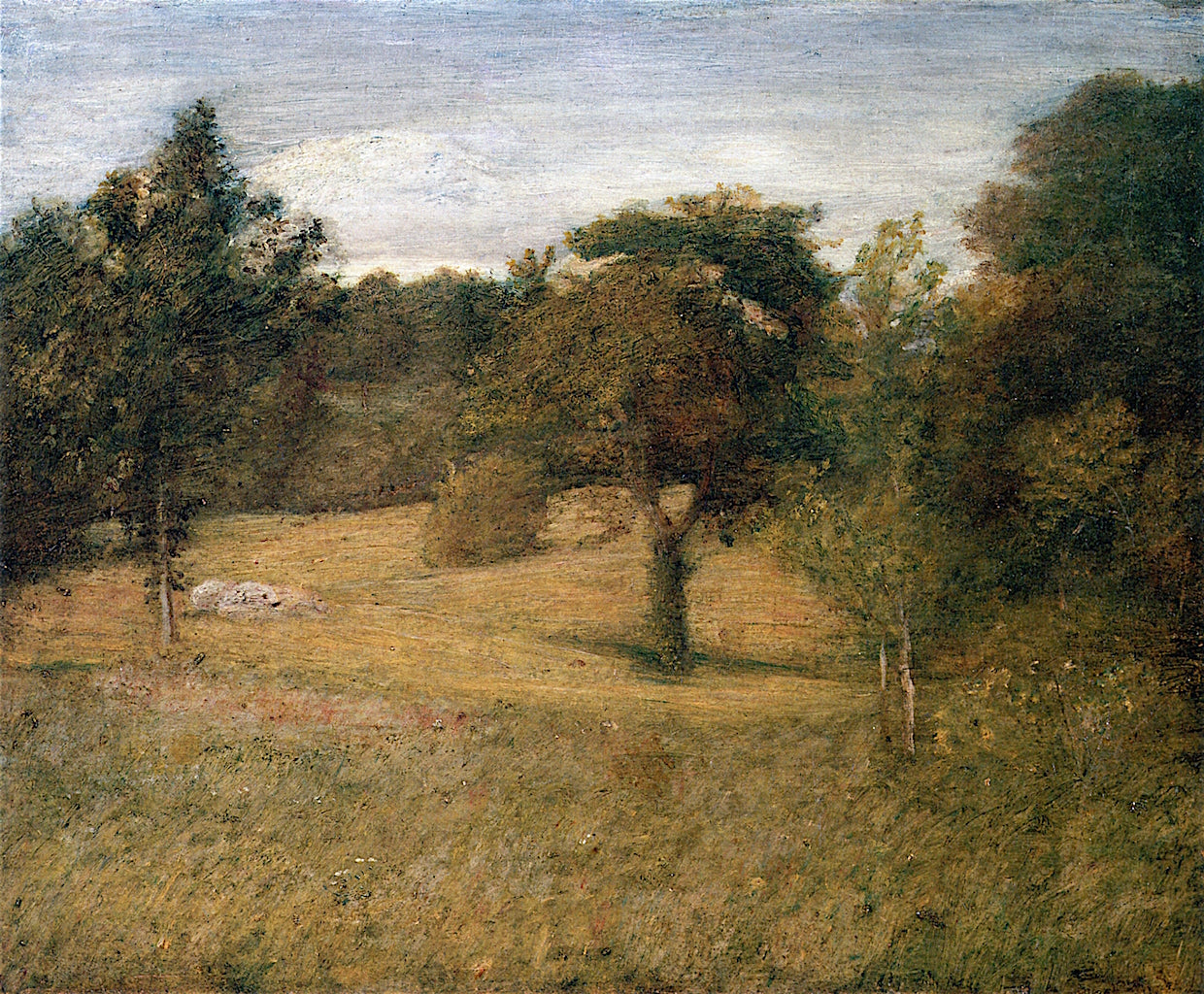 Weir's Orchard, vintage artwork by Albert Pinkham Ryder, 12x8" (A4) Poster