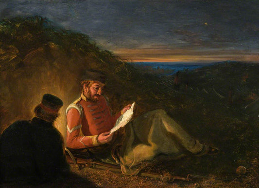 The Home Letter, vintage artwork by William MacDuff, 12x8" (A4) Poster