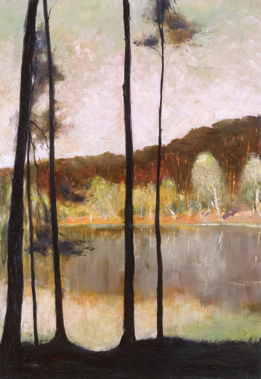 Grunewaldsee, Berlin by Lesser Ury,A3(16x12")Poster