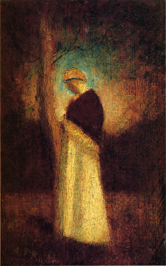 Spirit of Autumn, vintage artwork by Albert Pinkham Ryder, 12x8" (A4) Poster
