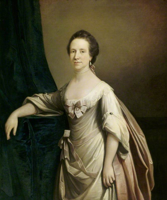 Bethia Legge, Mrs Richard Willis, vintage artwork by Robert Edge Pine, 12x8" (A4) Poster
