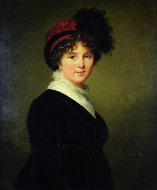 Arabella Diane (1769-1825), Duchess of Dorset, vintage artwork by Élisabeth Vigee-Lebrun, 12x8" (A4) Poster