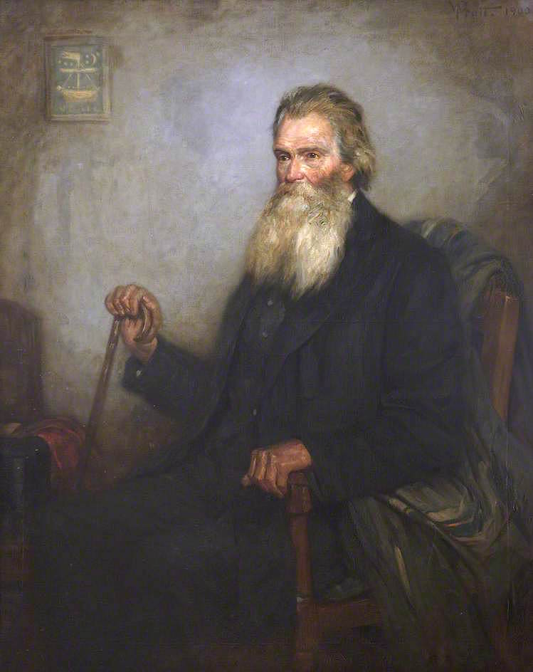 James Peattie, JP, vintage artwork by William Pratt, 12x8" (A4) Poster