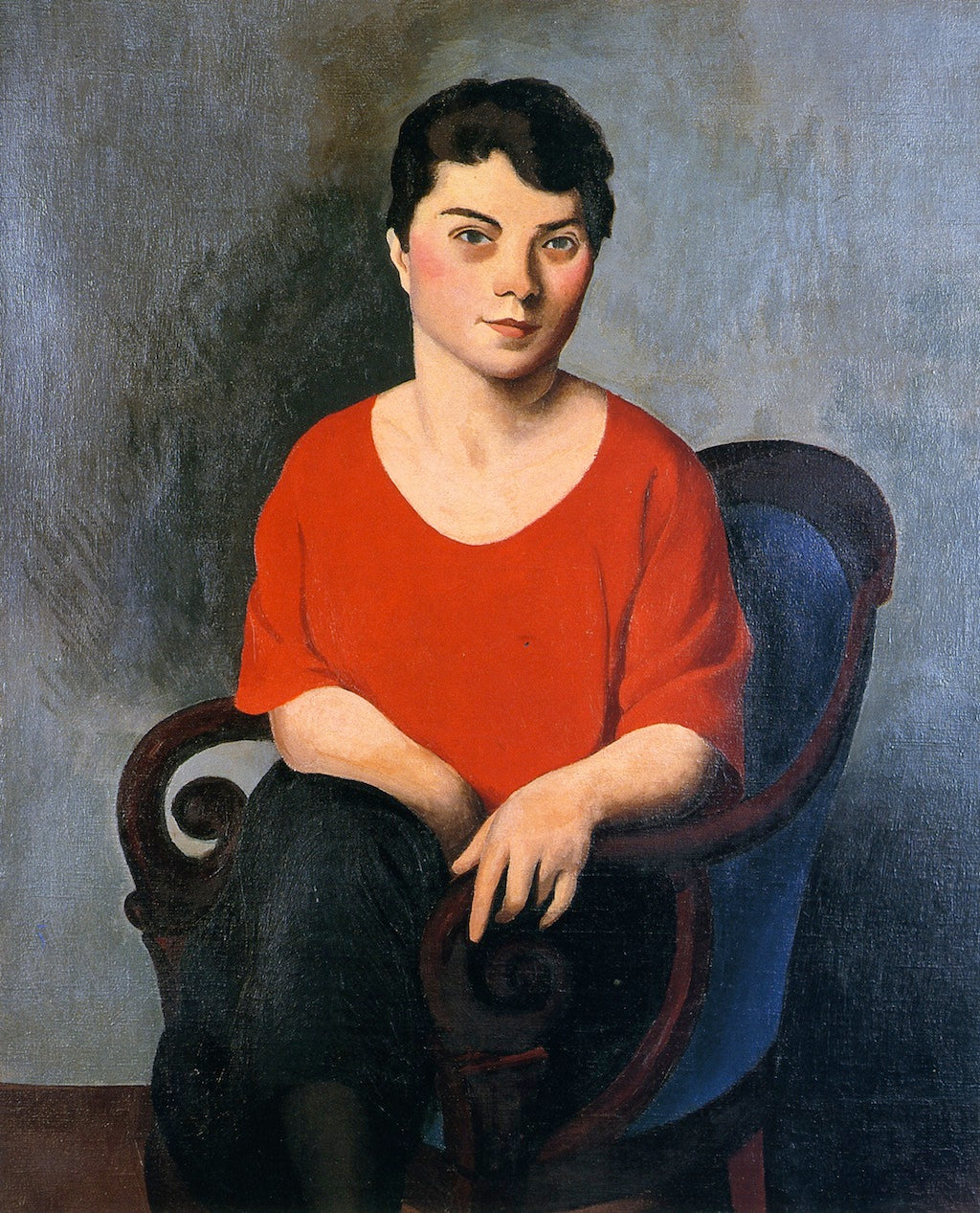 The Romanian, vintage artwork by Roger de la Fresnaye, 12x8" (A4) Poster