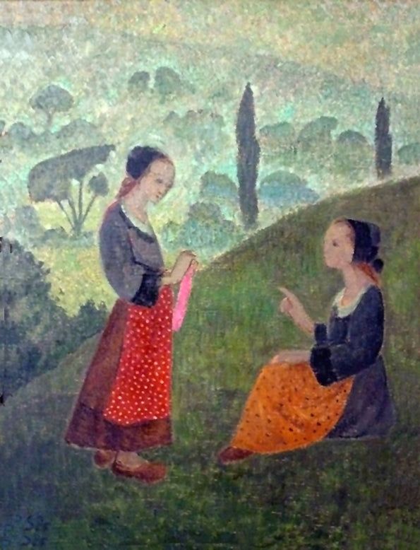 Brumes du Matin, vintage artwork by Paul Serusier, 12x8" (A4) Poster