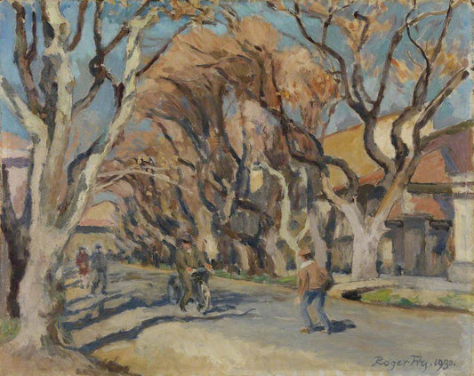 Carpentras,Provence, vintage artwork by Roger Eliot Fry, 12x8" (A4) Poster