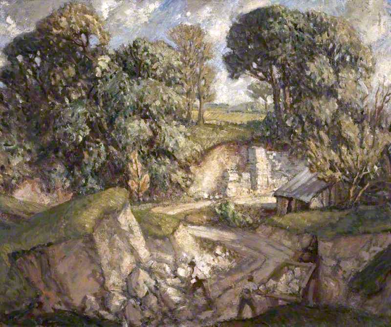 Dorset Chalk Quarry by Harry Morley,16x12(A3) Poster
