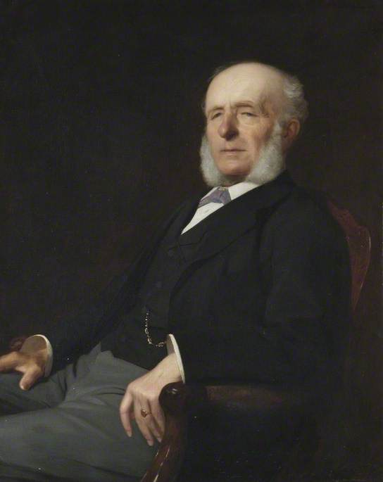 Edward Wells, High Steward of Wallingford, vintage artwork by James Hayllar, R.B.A., 12x8" (A4) Poster