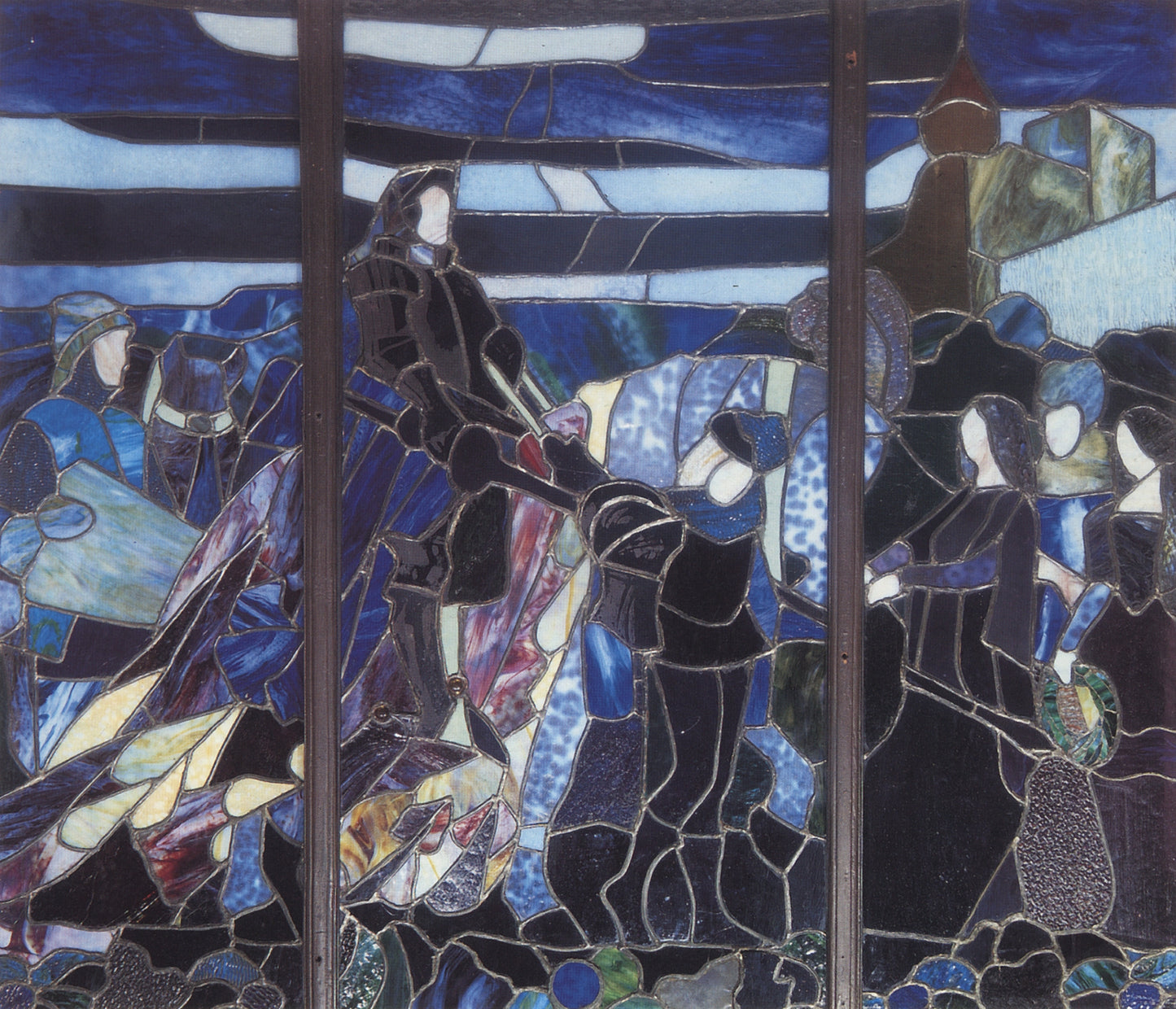 A Knight, vintage artwork by Mikhail Vrubel, 12x8" (A4) Poster
