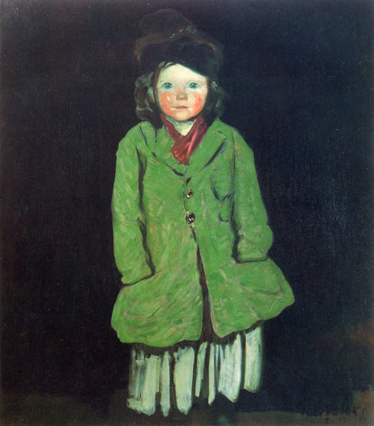 Lily Williams, vintage artwork by George Luks, 12x8" (A4) Poster