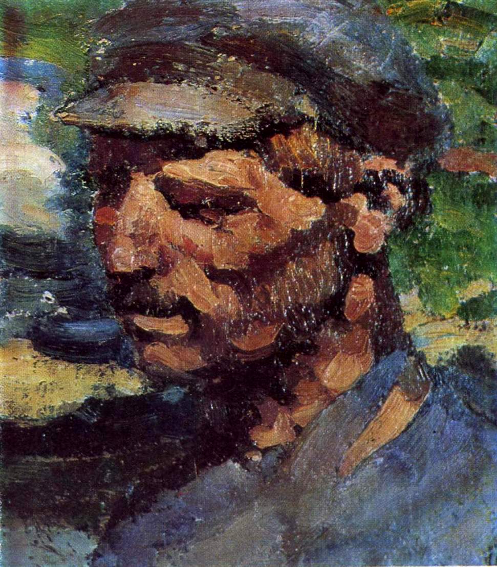 Worker by Sergei Malyutin,A3(16x12")Poster