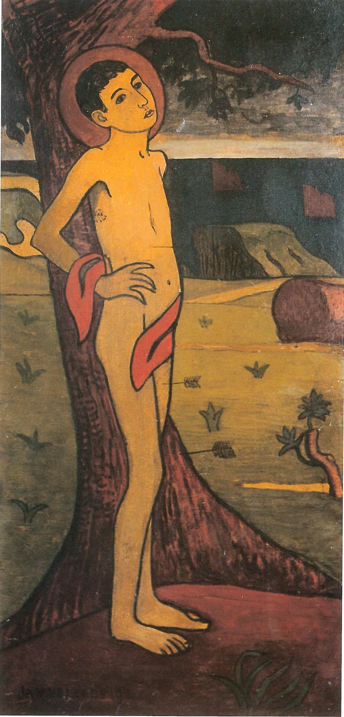 Saint Sebastien by Jan Verkade,A3(16x12")Poster