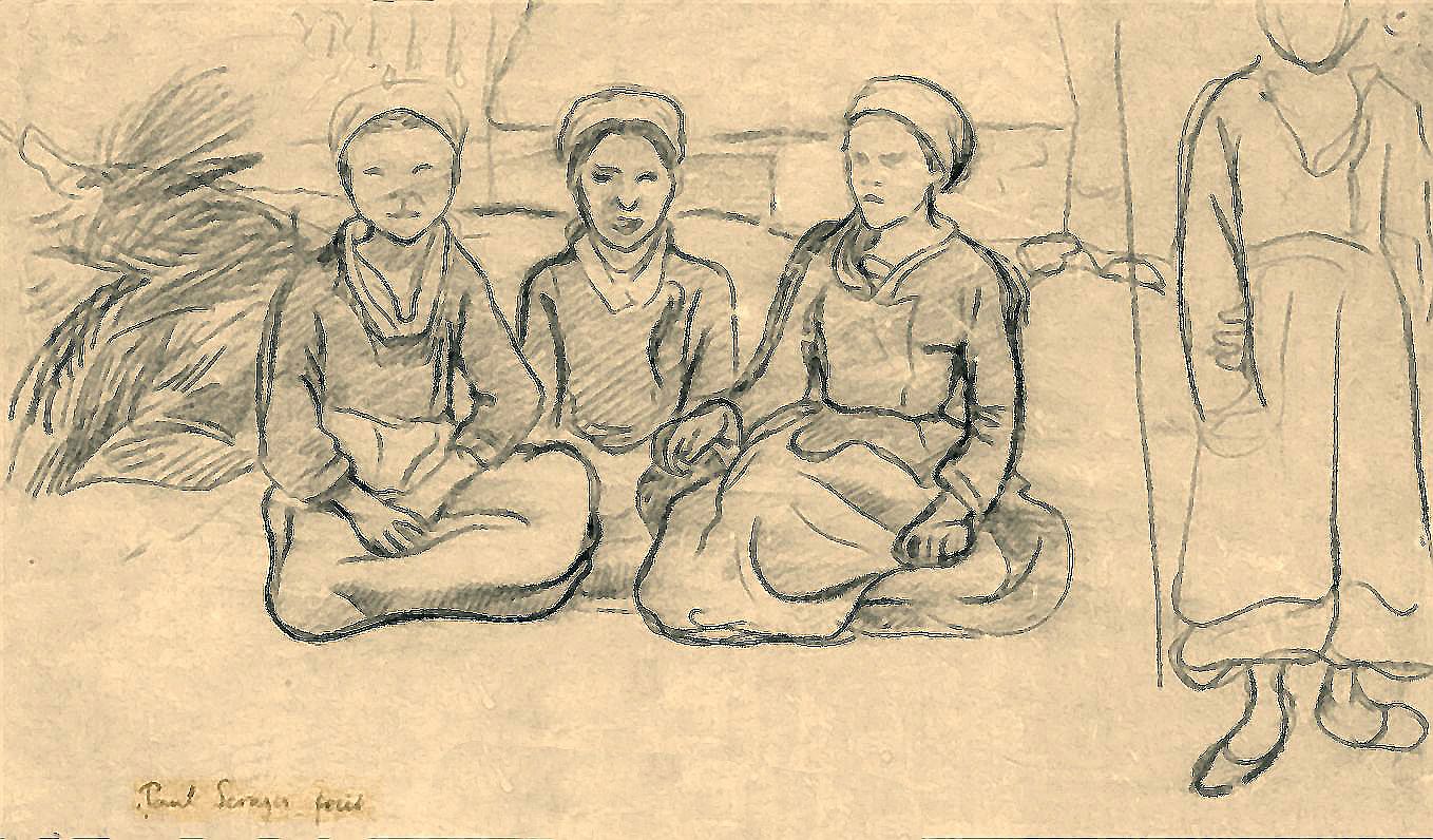 Breton Women by Paul Serusier,A3(16x12")Poster