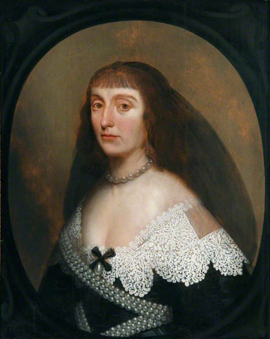 Princess Elizabeth Stuart, Queen of Bohemia, vintage artwork by Gerard van Honthorst, 12x8" (A4) Poster