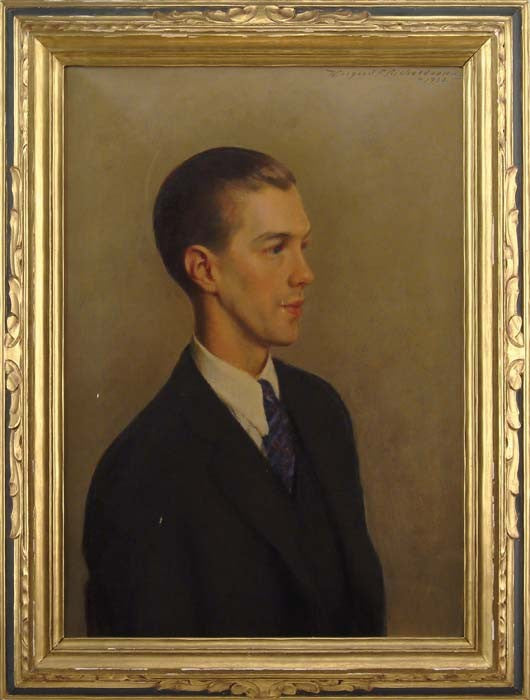 Portrait of Clarence Thulin by Margaret Foster Richardson,16x12(A3) Poster