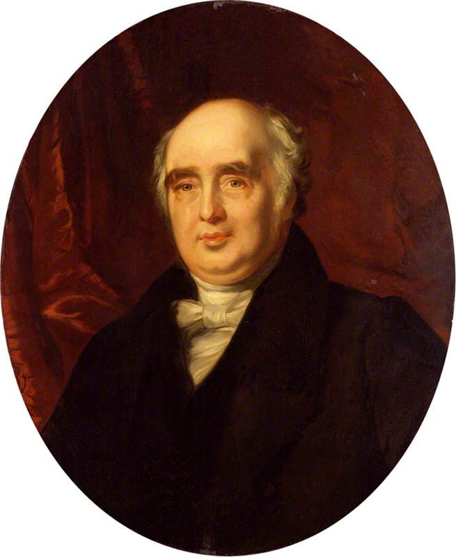Henry Richard Vassall Fox, 3rd Baron Holland, vintage artwork by John Philip Simpson, 12x8" (A4) Poster