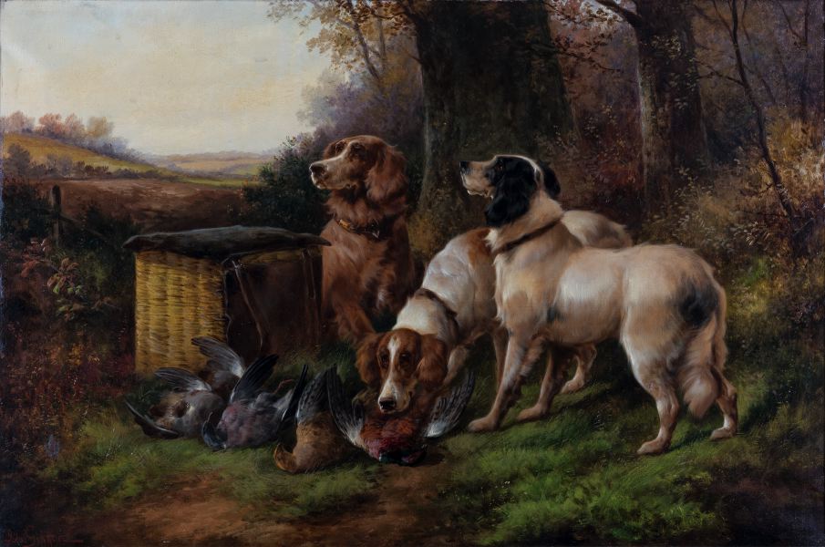 Hounds by John Gifford,16x12(A3) Poster