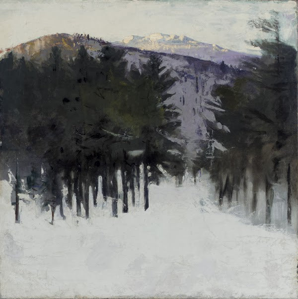 Monadnock No. 2, vintage artwork by Abbott Handerson Thayer, 12x8" (A4) Poster