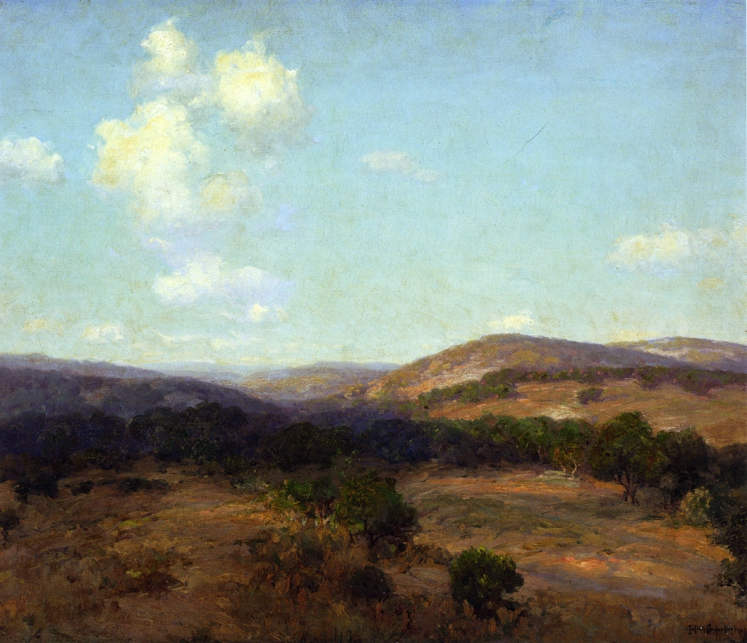 Bandera Hills by Julian Onderdonk,16x12(A3) Poster